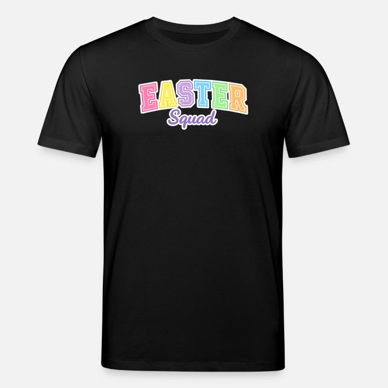 Easter Squad Egg Hunt - Stanley/Stella CREATOR Unisex Organic T-Shirt - black