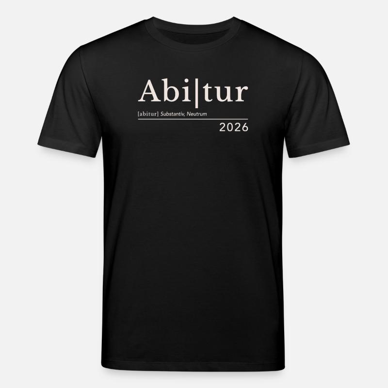 Abitur 2026 - Stanley/Stella Unisex Bio-T-Shirt CREATOR - Schwarz