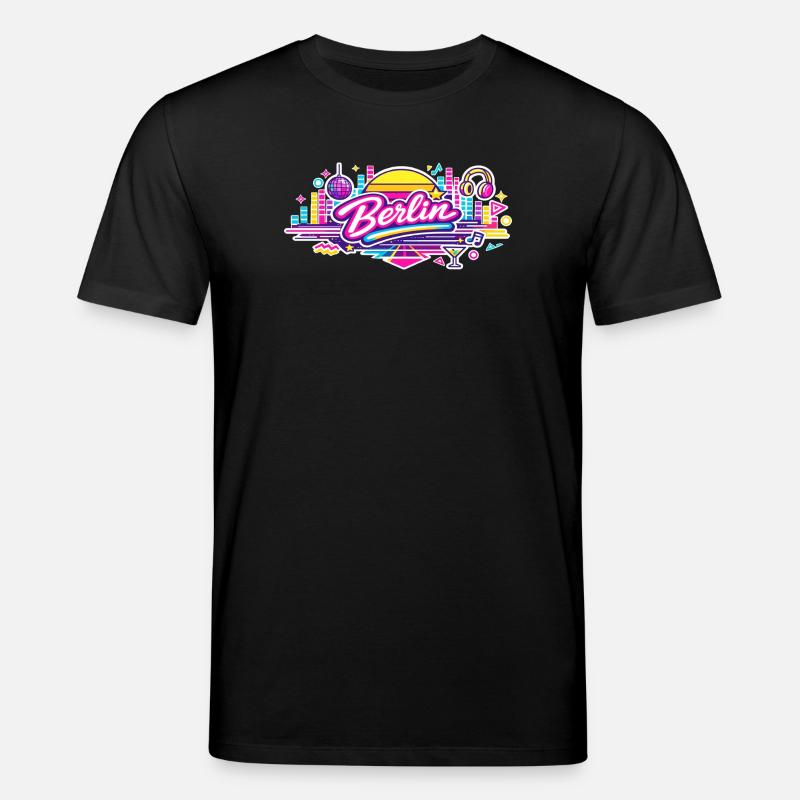 Berlin - T-shirt bio CREATOR Stanley/Stella Unisexe - noir