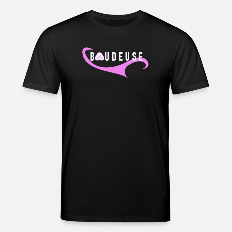 Logo Boudeuse  - T-shirt bio CREATOR Stanley/Stella Unisexe - noir