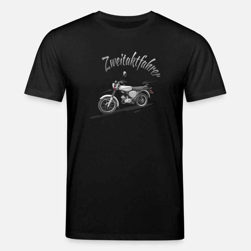 S51 Zweitaktfahrer - Stanley/Stella Unisex Bio-T-Shirt CREATOR  - Schwarz