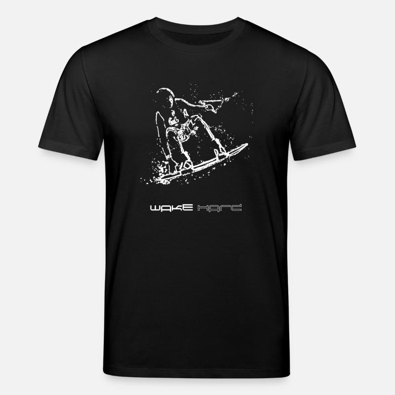 Wakeboarder - Stanley/Stella Unisex Bio-T-Shirt CREATOR - Schwarz