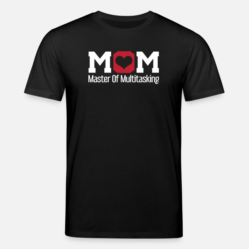 Maman Maître du design multitâche - T-shirt bio CREATOR Stanley/Stella Unisexe - noir