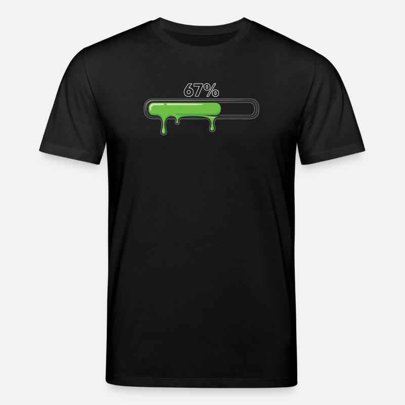 Slime Progress Bar 67 Meme - Stanley/Stella Unisex Bio-T-Shirt CREATOR  - Schwarz