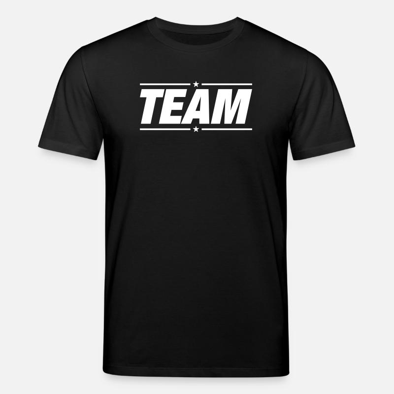 Team Mannschaft - Stanley/Stella Unisex Bio-T-Shirt CREATOR  - Schwarz