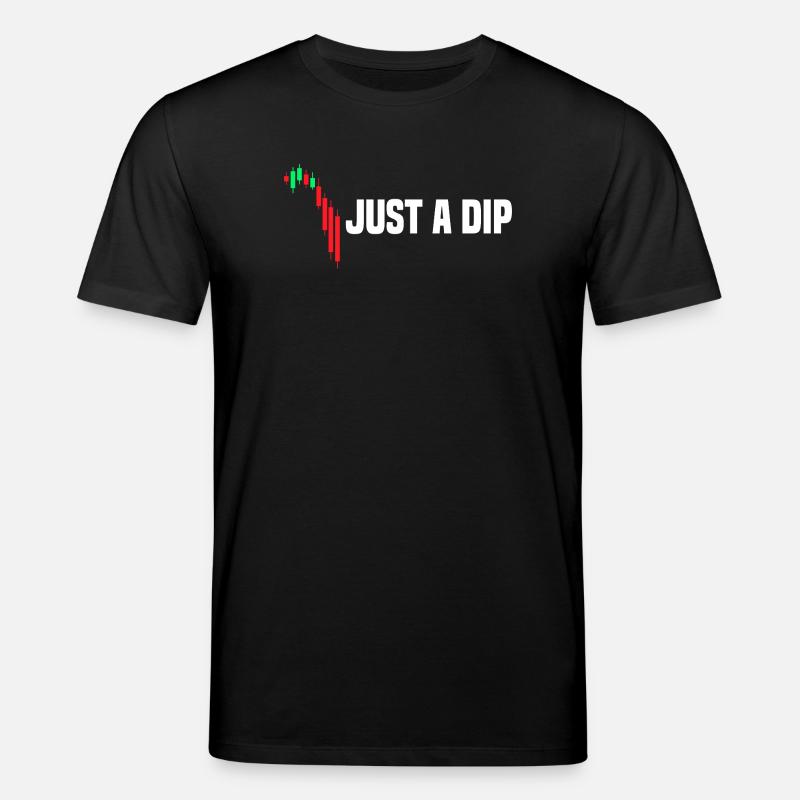 Juste une baisse du marché boursier - T-shirt bio CREATOR Stanley/Stella Unisexe - noir
