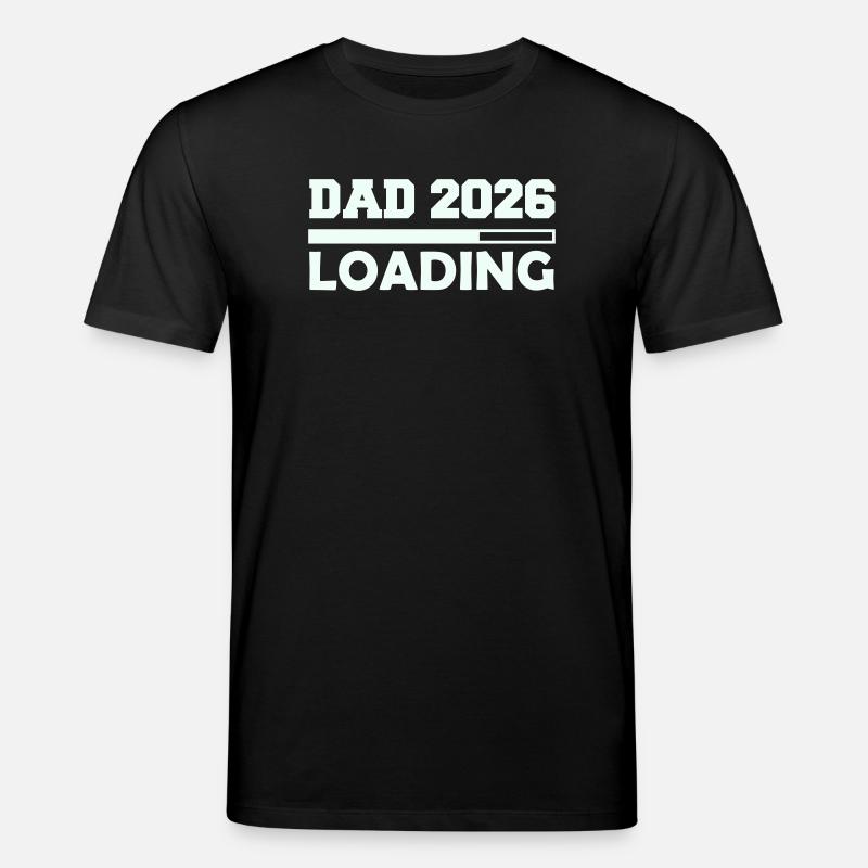Papa 2026 lädt - Stanley/Stella Unisex Bio-T-Shirt CREATOR  - Schwarz