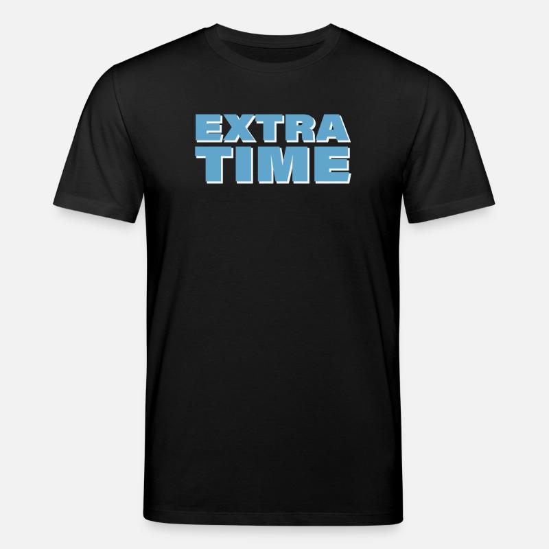 EXTRA TIME - Stanley/Stella Unisex Bio-T-Shirt CREATOR  - Schwarz