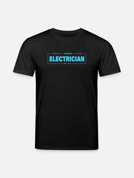 ELECTRICIAN - Stanley/Stella CREATOR Unisex Organic T-Shirt - black