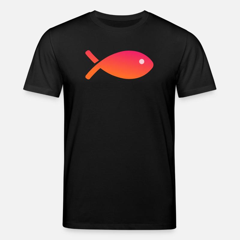 FISCH. APRILSCHERZ - Stanley/Stella Unisex Bio-T-Shirt CREATOR  - Schwarz