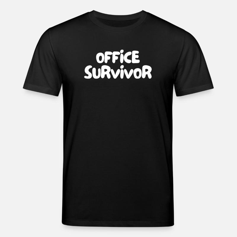 Survivant du bureau - T-shirt bio CREATOR Stanley/Stella Unisexe - noir