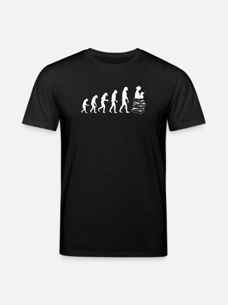 Lire evolution white - T-shirt bio CREATOR Stanley/Stella Unisexe - noir