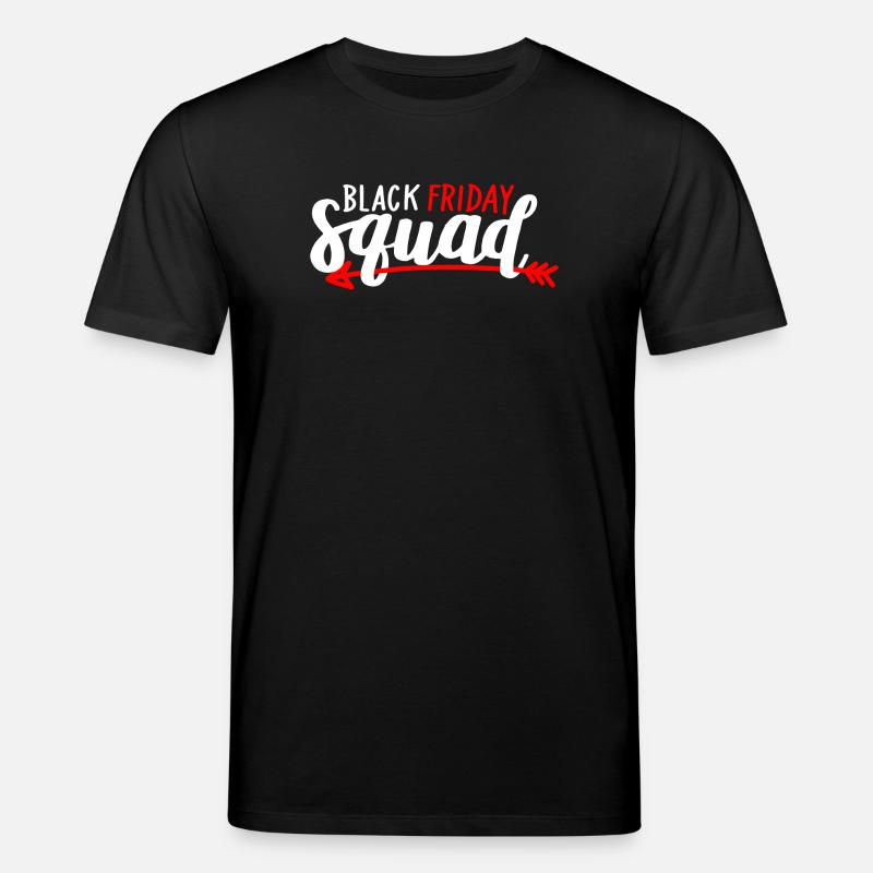 Black Friday Squad Tee - Stanley/Stella CREATOR Unisex Organic T-Shirt - black