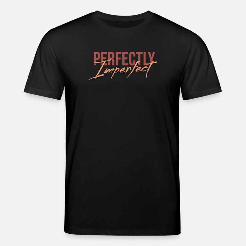 Parfaitement imparfait - T-shirt bio CREATOR Stanley/Stella Unisexe - noir