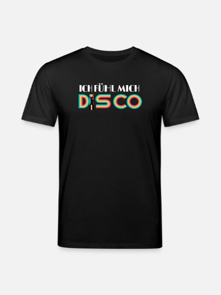 I FEEL DISCO, - Stanley/Stella CREATOR Unisex Organic T-Shirt - black