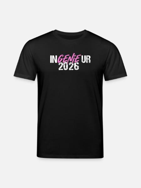 Engineer Genie Graduation 2026 - Stanley/Stella CREATOR Unisex Organic T-Shirt - black