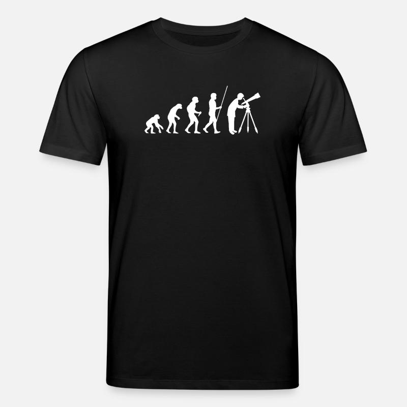 Astronomy Evolution - Stanley/Stella CREATOR Unisex Organic T-Shirt - black