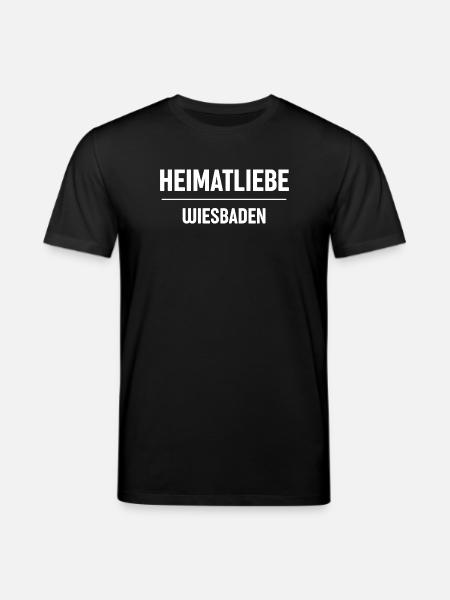 Heimatliebe Wiesbaden - Stanley/Stella Unisex Bio-T-Shirt CREATOR  - Schwarz