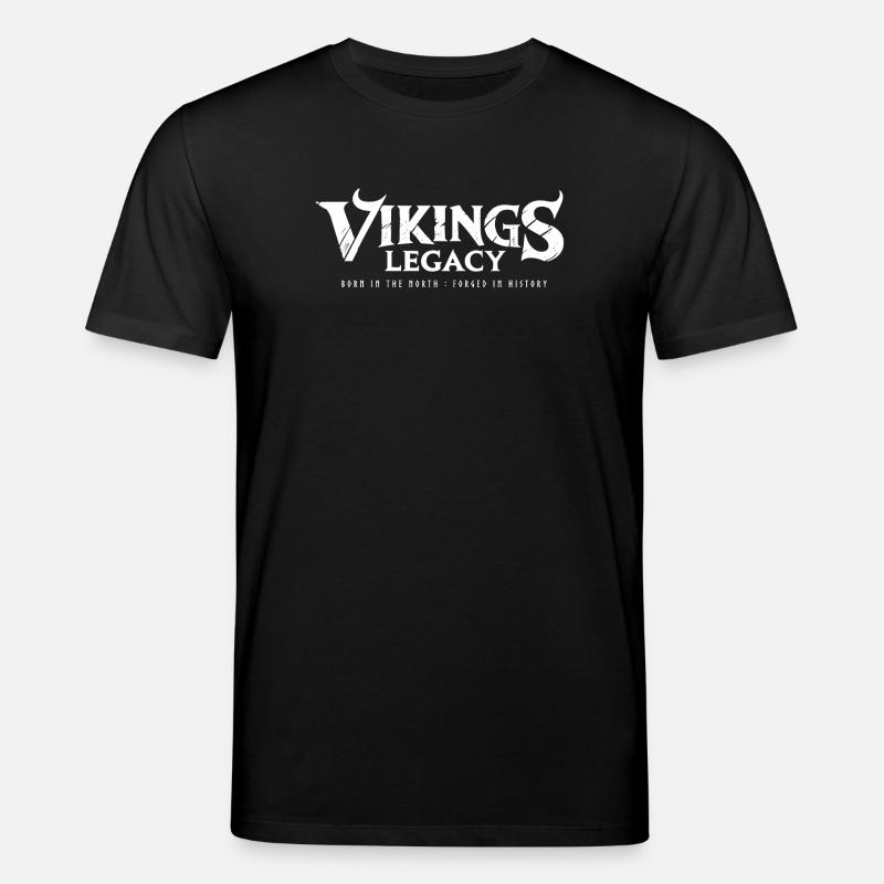 Vikings Legacy - Stanley/Stella CREATOR Unisex Organic T-Shirt - black