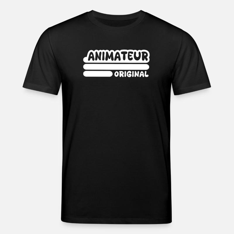 Beruf Animateur - Stanley/Stella Unisex Bio-T-Shirt CREATOR  - Schwarz