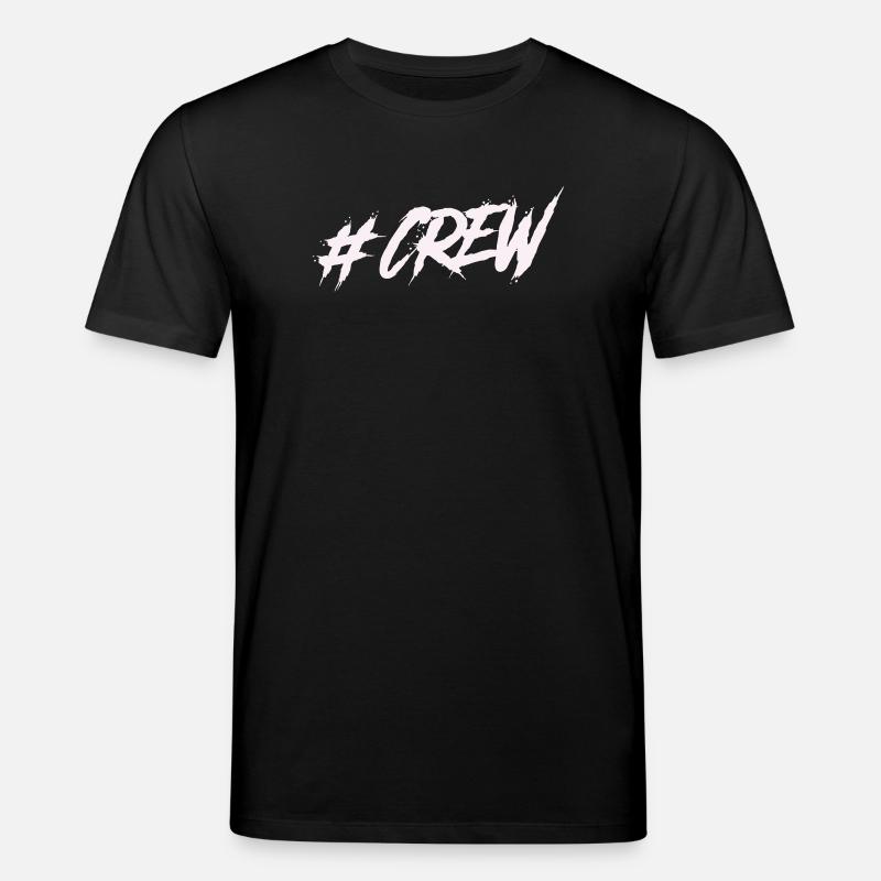 #CREW Graffiti - Stanley/Stella Unisex Bio-T-Shirt CREATOR  - Schwarz