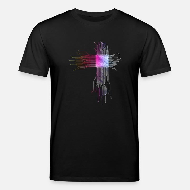 Programmierer CPU Motiv - Stanley/Stella Unisex Bio-T-Shirt CREATOR  - Schwarz