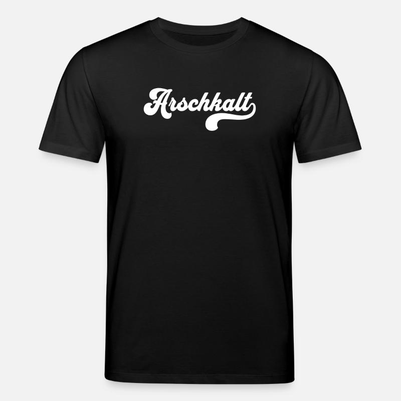 Arschkalt - Stanley/Stella Unisex Bio-T-Shirt CREATOR  - Schwarz