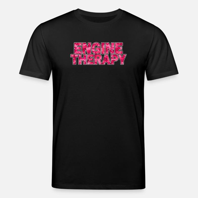 Engine Therapy Car Scene Style - Stanley/Stella CREATOR Unisex Organic T-Shirt - black