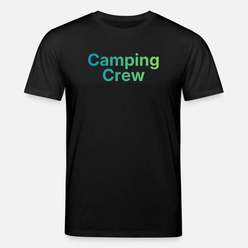 Équipe de camping - T-shirt bio CREATOR Stanley/Stella Unisexe - noir