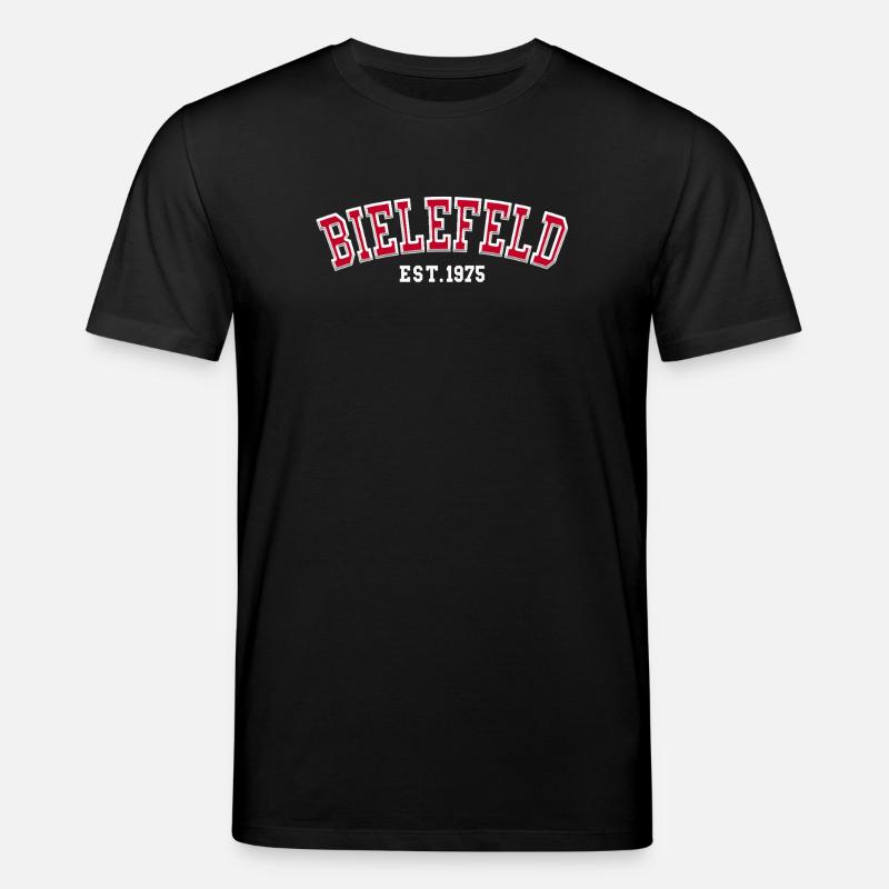 Bielefeld gegründet 1975 - Stanley/Stella Unisex Bio-T-Shirt CREATOR  - Schwarz