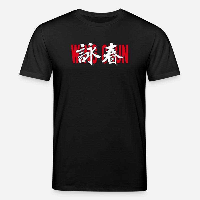 Wing Chun Chinesische Kampfkunst - Stanley/Stella Unisex Bio-T-Shirt CREATOR  - Schwarz