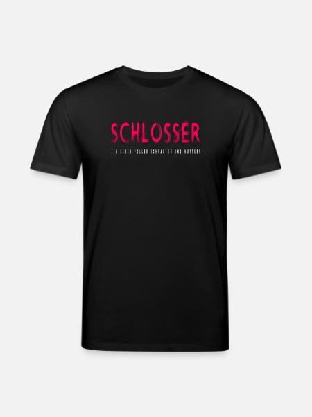 Schlosser Handwerker Design - Stanley/Stella Unisex Bio-T-Shirt CREATOR - Schwarz