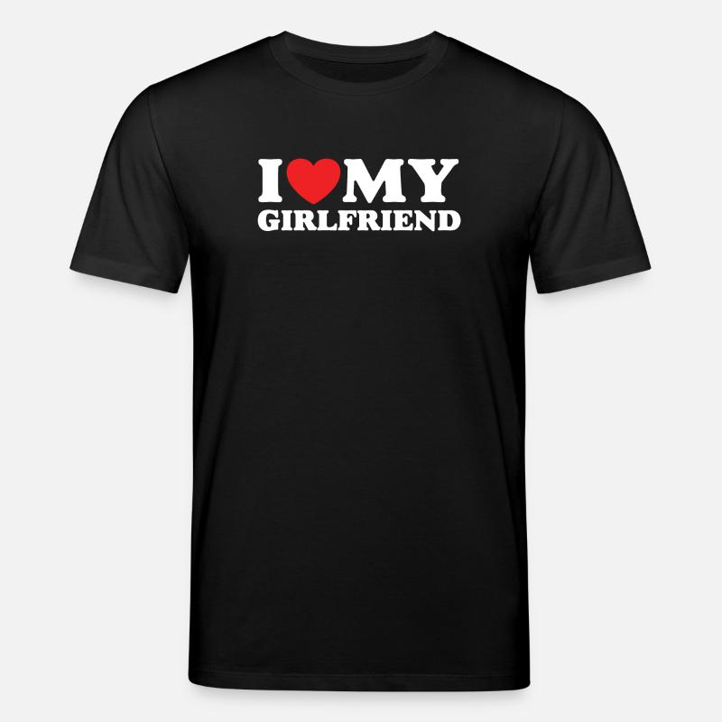 Ich liebe meine Freundin - Stanley/Stella Unisex Bio-T-Shirt CREATOR  - Schwarz