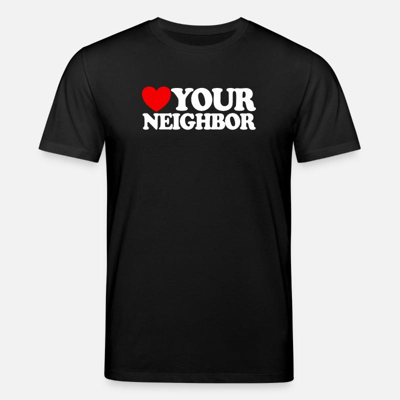 Nächstenliebe – Christlicher Glaube – Jesus - Stanley/Stella Unisex Bio-T-Shirt CREATOR  - Schwarz