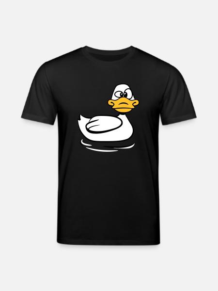 Dumma anka - Ekologisk T-shirt CREATOR unisex från Stanley/Stella - svart