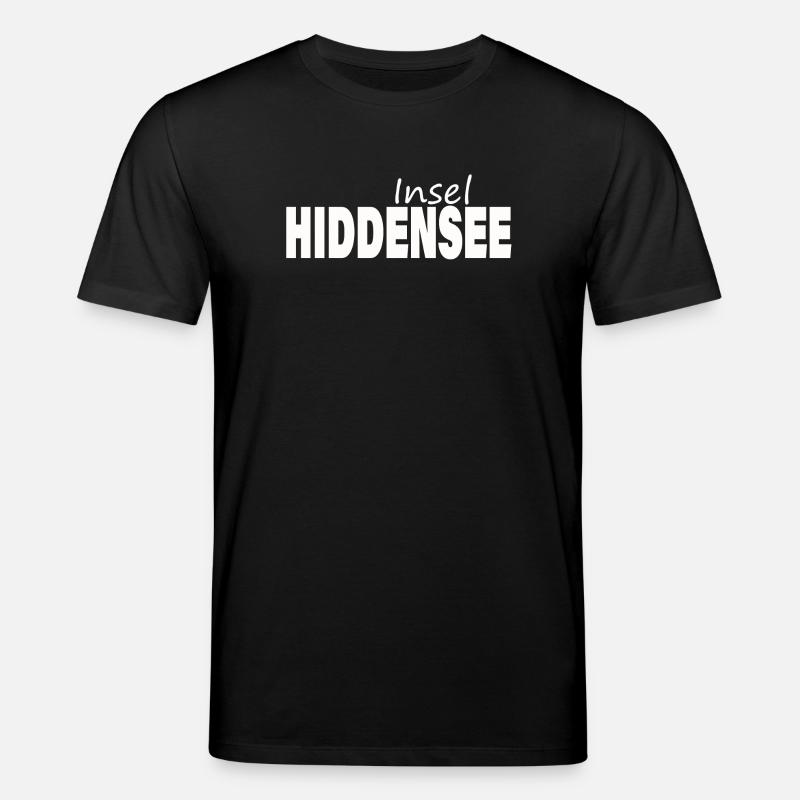 Insel HIDDENSEE - Stanley/Stella Unisex Bio-T-Shirt CREATOR  - Schwarz