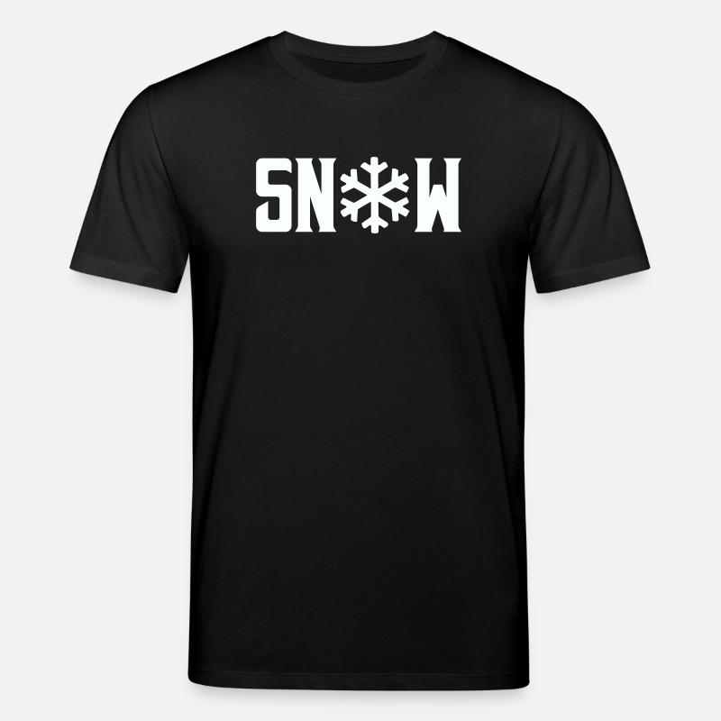 Snow - Stanley/Stella Unisex Bio-T-Shirt CREATOR  - Schwarz