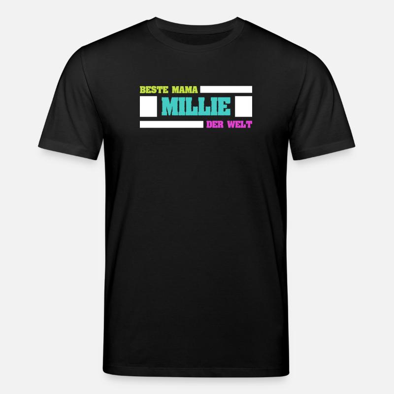 Mutter Millie - Stanley/Stella Unisex Bio-T-Shirt CREATOR  - Schwarz