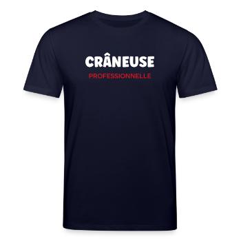 Crane - Stanley/Stella Unisex Bio-T-Shirt CREATOR  - Navy - Vorne