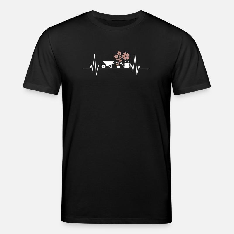 heartbeat Garten Gärtner Gärtner - Stanley/Stella Unisex Bio-T-Shirt CREATOR  - Schwarz