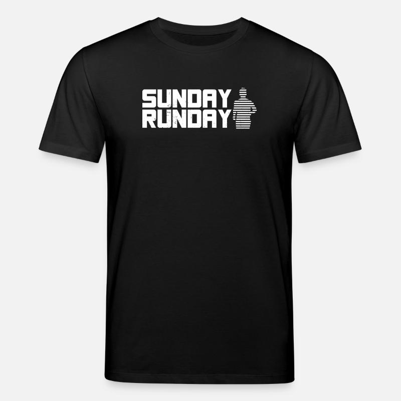 Course dominicale du marathon - T-shirt bio CREATOR Stanley/Stella Unisexe - noir