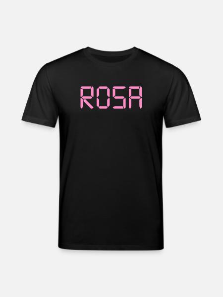 Pink – LCD - Stanley/Stella Unisex Bio-T-Shirt CREATOR - Schwarz