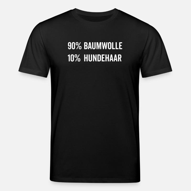 Baumwolle Hundehaar - Stanley/Stella Unisex Bio-T-Shirt CREATOR - Schwarz