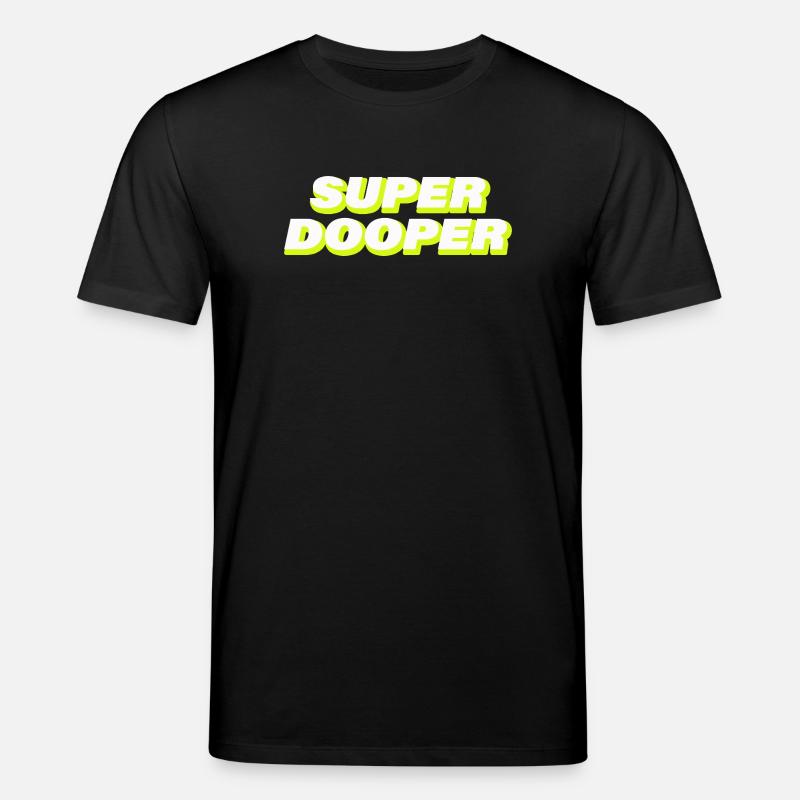 SUPER DOOPER - Stanley/Stella Unisex Bio-T-Shirt CREATOR  - Schwarz
