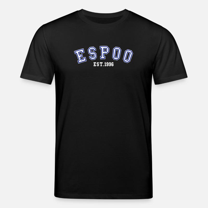 Espoo gegründet 1996 - Stanley/Stella Unisex Bio-T-Shirt CREATOR  - Schwarz