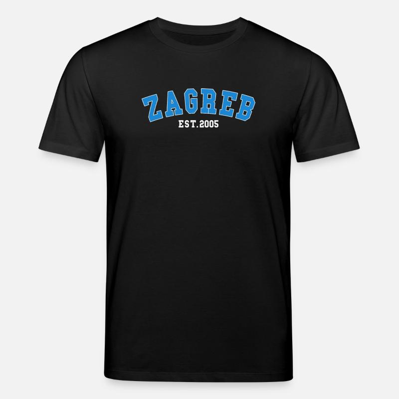 Zagreb Est.2005 - Stanley/Stella Unisex Bio-T-Shirt CREATOR  - Schwarz