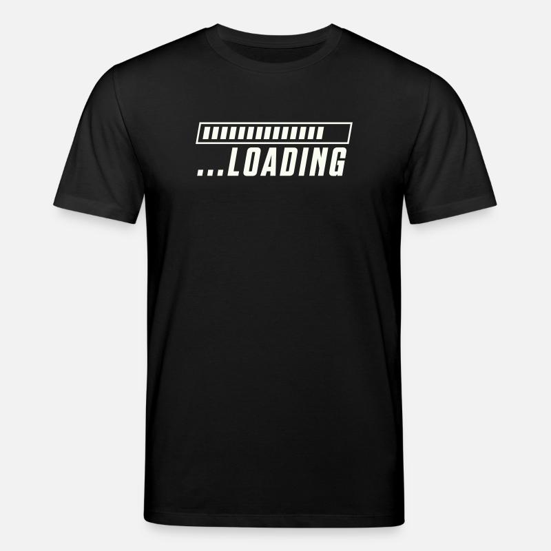 Ladebalken Loading Fortschritt - Stanley/Stella Unisex Bio-T-Shirt CREATOR  - Schwarz