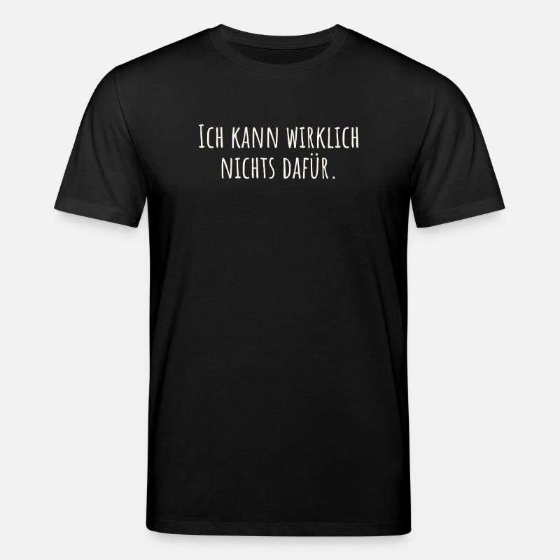 Je n’y peux vraiment pas - T-shirt bio CREATOR Stanley/Stella Unisexe - noir