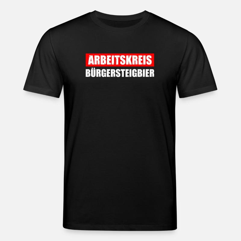 Arbeitskreis Bürgersteigbier Ortskontrollfahrt OKF - Stanley/Stella Unisex Bio-T-Shirt CREATOR  - Schwarz