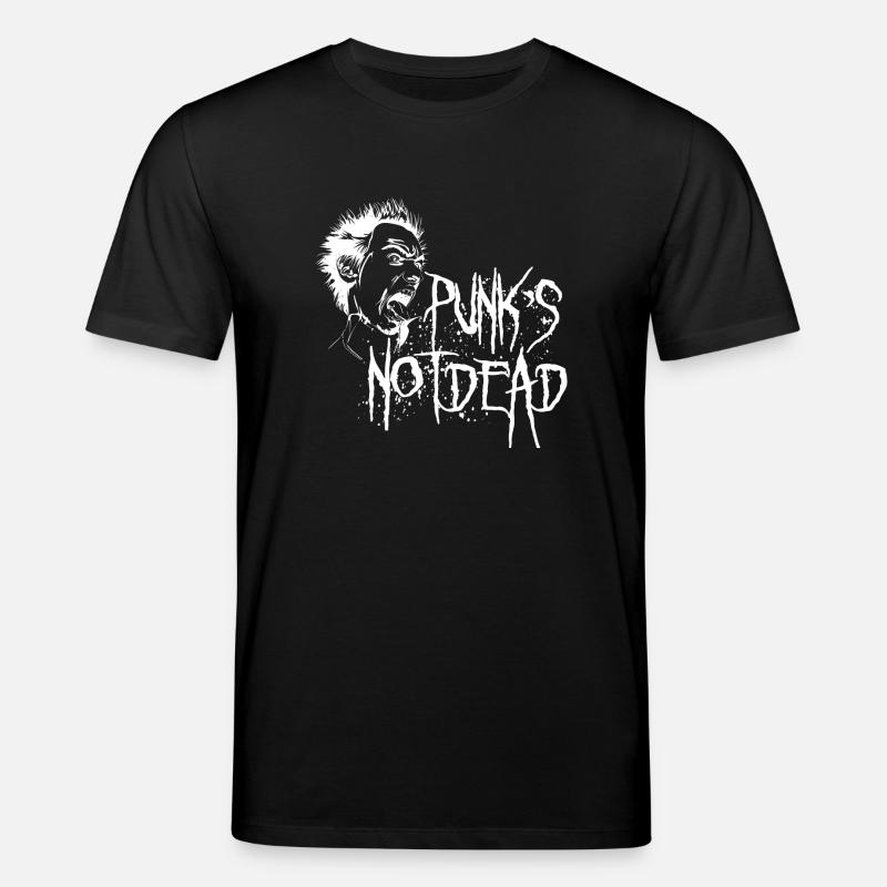 Punk's not dead - Stanley/Stella Unisex Bio-T-Shirt CREATOR  - Schwarz